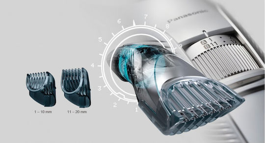 Panasonic Rechargeable Hair Clipper Silver ER-GC71-S503