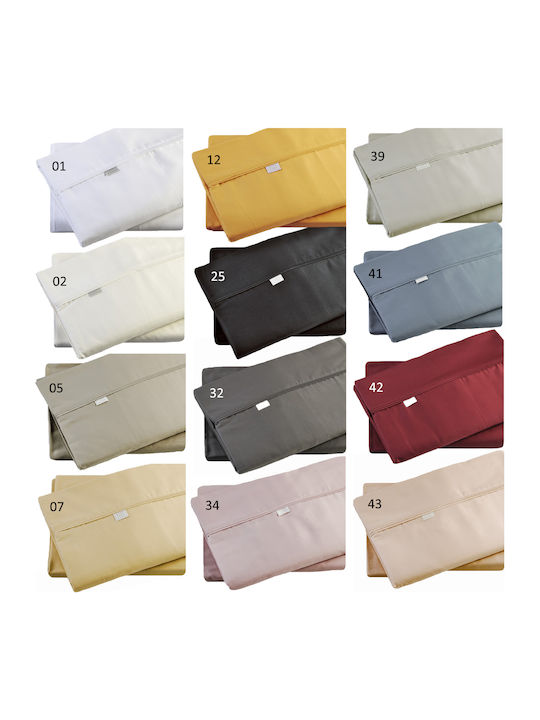 Down Town Home Sheet Sets Queen 245x270cm. Solid Colours 42 Bordeaux 4pcs