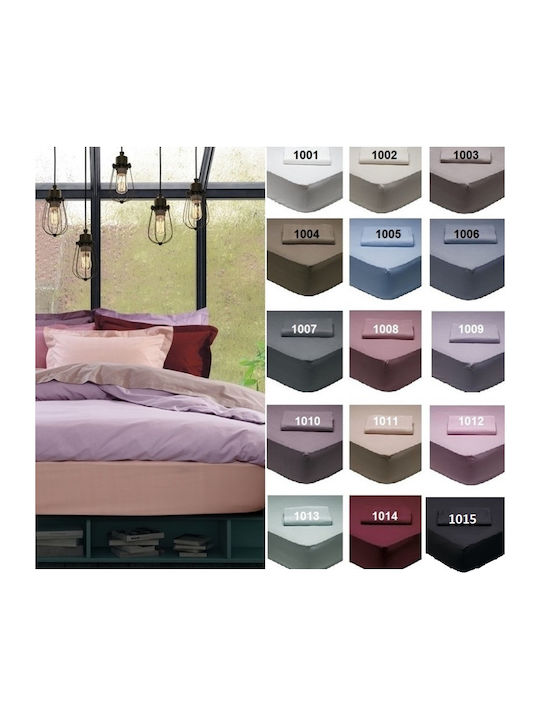 Das Home Sheet Super-Double with Elastic 170x200+35cm. Best 1012 Pink