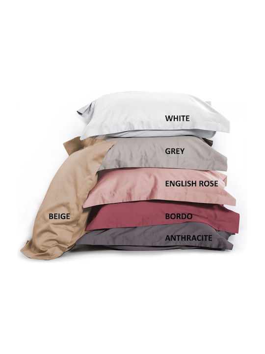 Nef-Nef Homeware Чаршаф King Size 280x270см. Elements Bordo