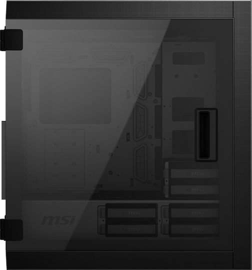 MSI MPG Sekira 500P Gaming Midi Tower Κουτί Υπολογιστή με Πλαϊνό Παράθυρο Μαύρο