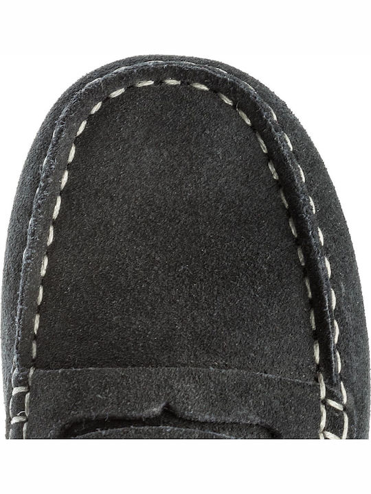 Boys Anatomic Suede Slip-On Moccasins New Fast Navy Blue J826CA 00022 C4002