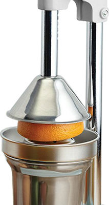 Beper Table Press Orange of Stainless Steel In Silver Colour