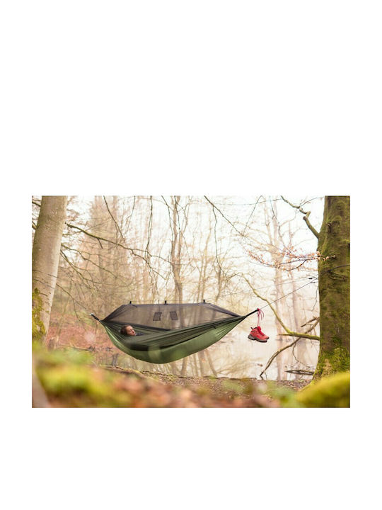 Amazonas Moskito Traveller Thermo Parachute Single Hammock Green 275x140cm