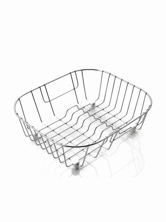 Pyramis Abtropfkorb Inox Silber 28.5x32.5x9.5cm