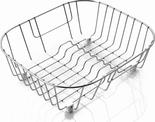 Pyramis Sink Strainer Inox Silver 28.5x32.5x9.5cm