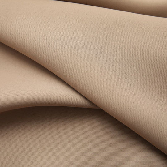 vidaXL Perdea Cu Coafură Taupe 290x245 cm