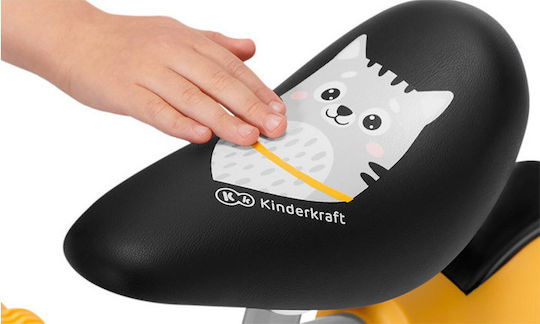 Kinderkraft Детски велосипед за баланс Cutie Жълт