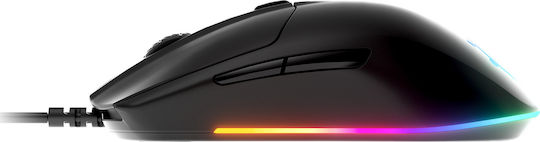 SteelSeries Rival 3 RGB Геймърска Мишка 8500 DPI Черна
