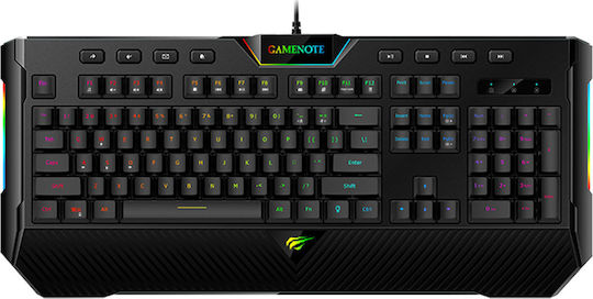 Havit KB486L Gaming Keyboard with RGB lighting (English US)