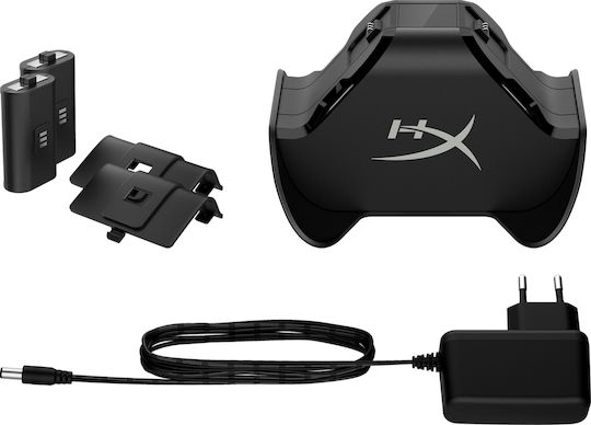 HyperX ChargePlay Duo Βάση Φόρτισης για 2 χειριστήρια XBOX One Μαύρη HX-CPDUX-C