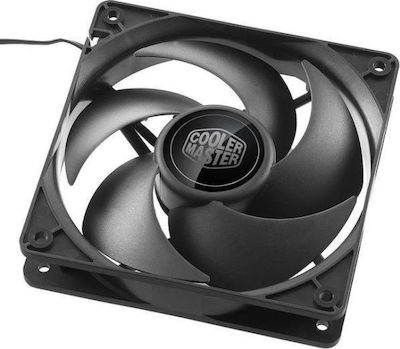 CoolerMaster Silencio FP 120 Gehäuselüfter mit Verbindung 3-polig 1Stück Schwarz