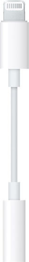 Muzik Converter Lightning male to 3.5mm female White 1pcs