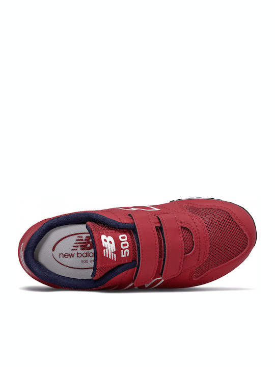 Kids Sneakers with Scratch Burgundy