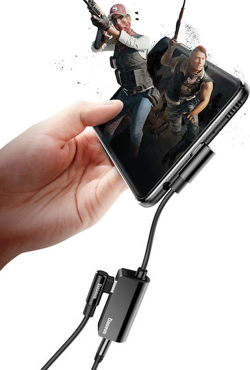 Baseus L45 Μετατροπέας USB-C male σε 3.5mm / USB-C female