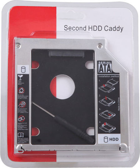 Ewent Caddy Sata HDD 12.7m Second Hard Drive Case 12.7m