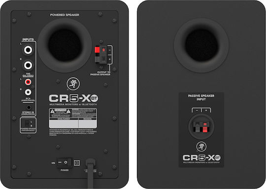 Mackie CR5-XBT Хийка Studio Monitor 5" 80W Двойка Черни