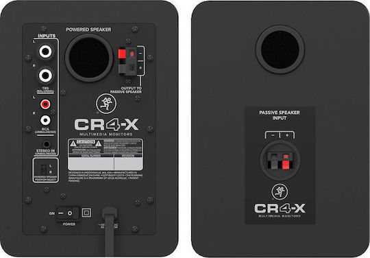 Mackie CR4-X Boxe Studio Monitor 4" 50W (Pereche) Negre
