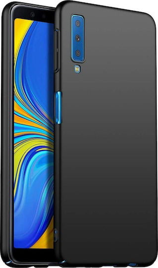 Forcell Back Cover Σιλικόνης Μαύρο (Galaxy A7 2018)
