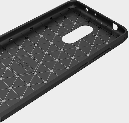Hurtel Back Cover Σιλικόνης Μαύρο (Redmi 5 Plus)
