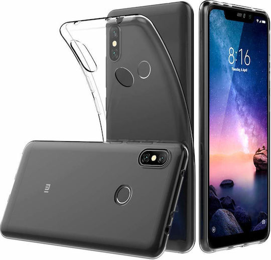 TPU Ultra Slim Задна корица Силикон 0.3мм Прозрачен (Redmi Note 6 Pro)