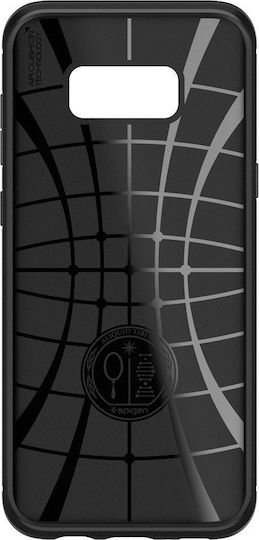 Spigen Rugged Armor Umschlag Rückseite Silikon Schwarz (Galaxy S8+)