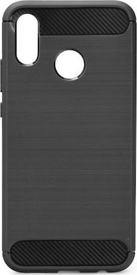 Hurtel Nova 3e Silicone Back Cover Black (Huawei P20 Lite)