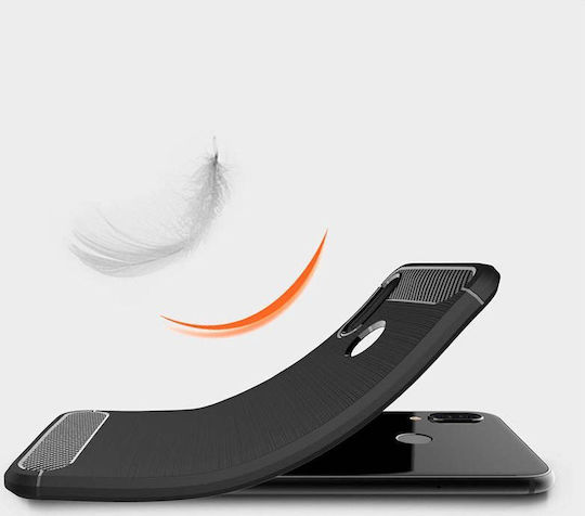 Hurtel Nova 3e Back Cover Σιλικόνης Μαύρο (Huawei P20 Lite)