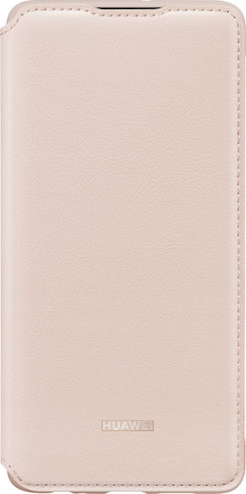 Huawei Wallet Cover Piele artificială Roz (Huawei P30 Pro)