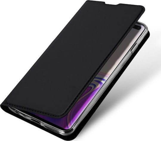 Dux Ducis Skin Pro Series Book Δερματίνης Μαύρο (Galaxy S10+)