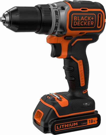 Black & Decker BL186K Brushless Battery Drill Driver 18V 1x1.5Ah