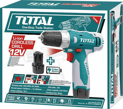 Total TDLI228120 Δραπανοκατσάβιδο Μπαταρίας 12V