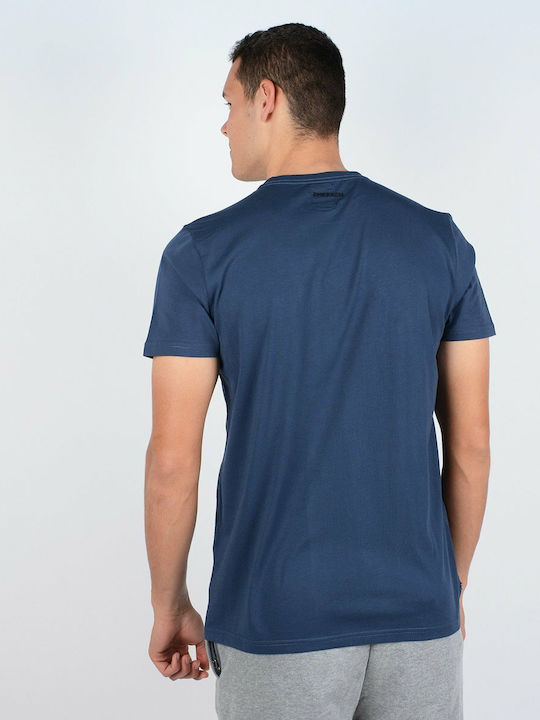 Emerson Tricou pentru bărbați cu mâneci scurte Polo Midnight Blue