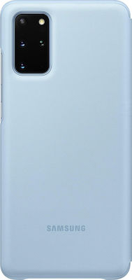 Samsung LED View Cover Synthetic Leather Book Light Blue (Galaxy S20+)