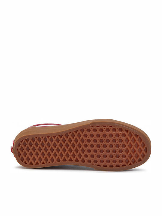 Old Skool Wohnung Sneakers Rot