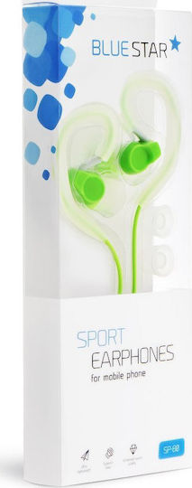 Blue Star SP80 In-ear Handsfree with 3.5mm Connector Green