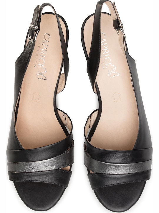 Leather Sandals Anatomic Black