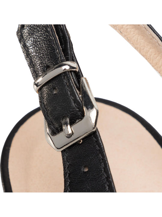 Leather Sandals Anatomic Black