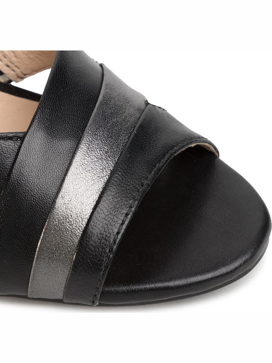 Leather Sandals Anatomic Black