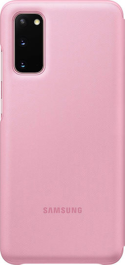 Samsung Led View Cover Книга Изкуствена кожа Розов (Galaxy S20)