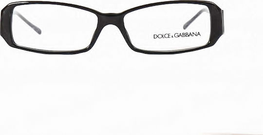 Dolce & Gabbana Γυναικείος Κοκκάλινος Σκελετός Γυαλιών Μαύρος DG3007 636
