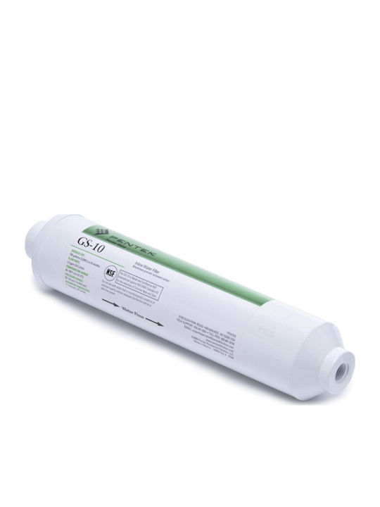 Pentair GS-10RO Activated Carbon External Replacement Water Filter for General Electric / LG / Samsung / Whirlpool Refrigerator 5 μm
