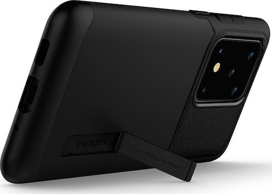 Spigen Slim Armor Back Cover Silicone Black (Galaxy S20 Ultra)
