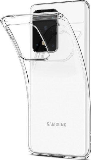 Spigen Liquid Crystal Back Cover Σιλικόνης Διάφανο (Galaxy S20 Ultra)