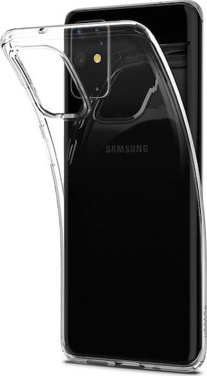 Spigen Liquid Crystal Back Cover Silicon Transparent (Galaxy S20+)