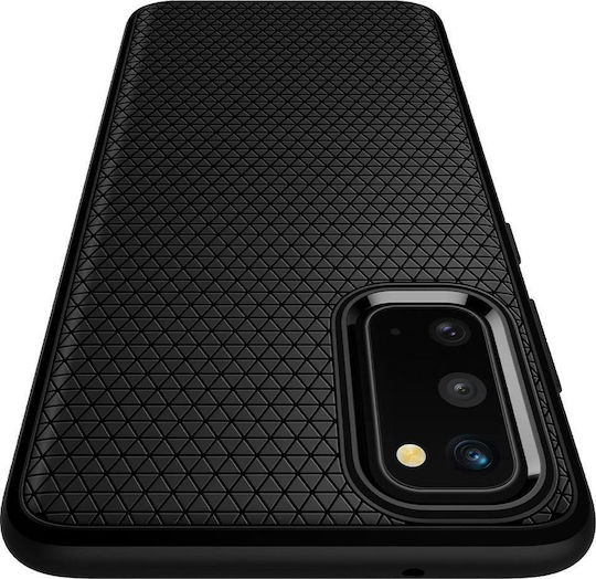 Spigen Liquid Air Back Cover Σιλικόνης Μαύρο (Galaxy S20)