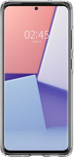 Spigen Liquid Crystal Umschlag Rückseite Silikon Transparent (Galaxy S20)