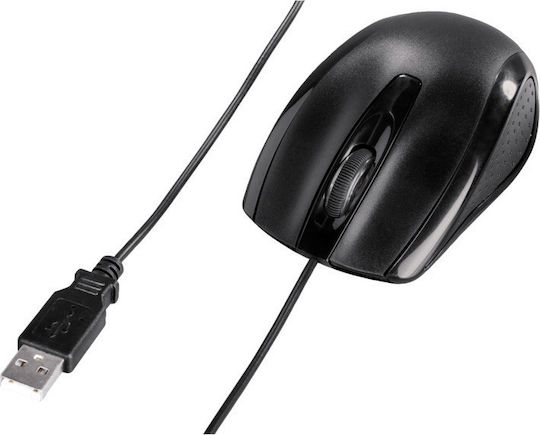HAMA AM-5400 Ενσύρματο Ποντίκι Μαύρο