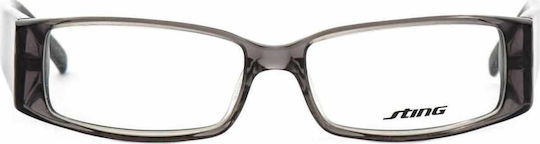 Sting Damen Acetat Brillengestell Grau 6330 M78