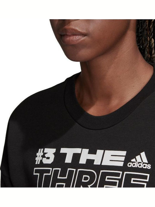 Performance Long Women's Sweatshirt Black